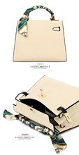 Spring 2014 new big fan scarves stereotypes bags in Europe and the contracted fashion bag shoulder