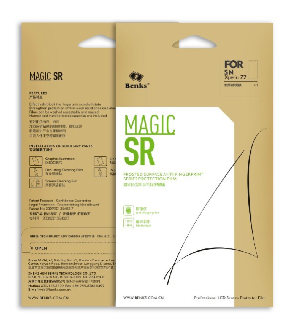 Защитная пленка для мобильных телефонов Benks Magic SR Screen Protector 100% SR Sony Xperia Z2 , Xperia Z2
Защитная пленка для мобильных телефонов Benks Magic SR Screen Protector 100% SR Sony Xperia Z2 , Xperia Z2