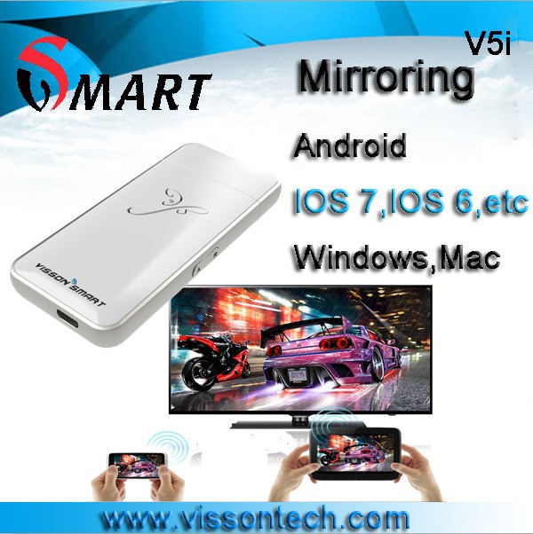 2014 Smart TV Laptop Airplay IOS phone Mirroring Miracast V5i Electronic Mirrorop For Iphone 4 5
