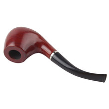 Classic Wooden Smoking Cigarette Pipes Cigar Filter Tobacco Pipe Wonderful Gift#52814