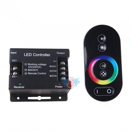 Купить беспроводной rf контроллер удаленного сенсорной панели для rgb ...