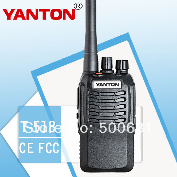 DHL Free shipping world band received rainproof walkie talkie T 518 made in yanton