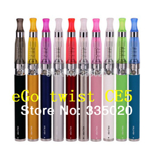 1PCS Available eGo-C Twist CE5  Variable Voltage eGo CE5 Electronic Cigarette 650mAh 900mAh 1100mAh E-Cigarette