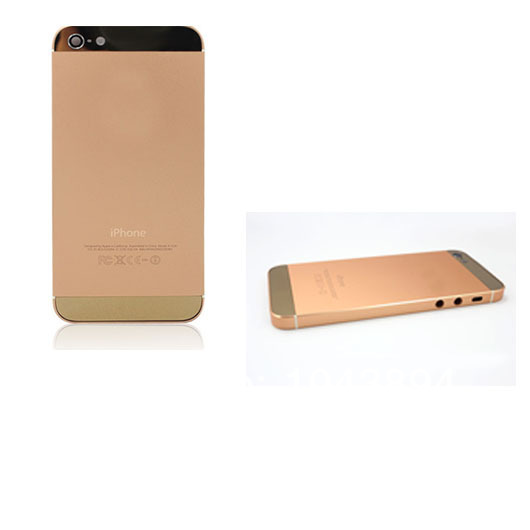 Rose-Gold-iPhone-5-case-replacement-Matal-Back-Battery-Housing-Frame ...