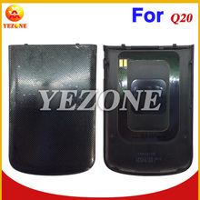 High Quality Black Color Mobile Phone Spare Parts Housing Battery Cover Case For BlackBerry Q20 Battery Door Free Shipping