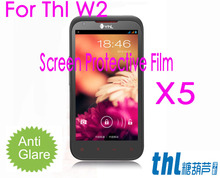 Free Shipping Original THL W2 Screen Potector film,Matte Anti-glare Mobile Phone THL w2 Screen Protective Film