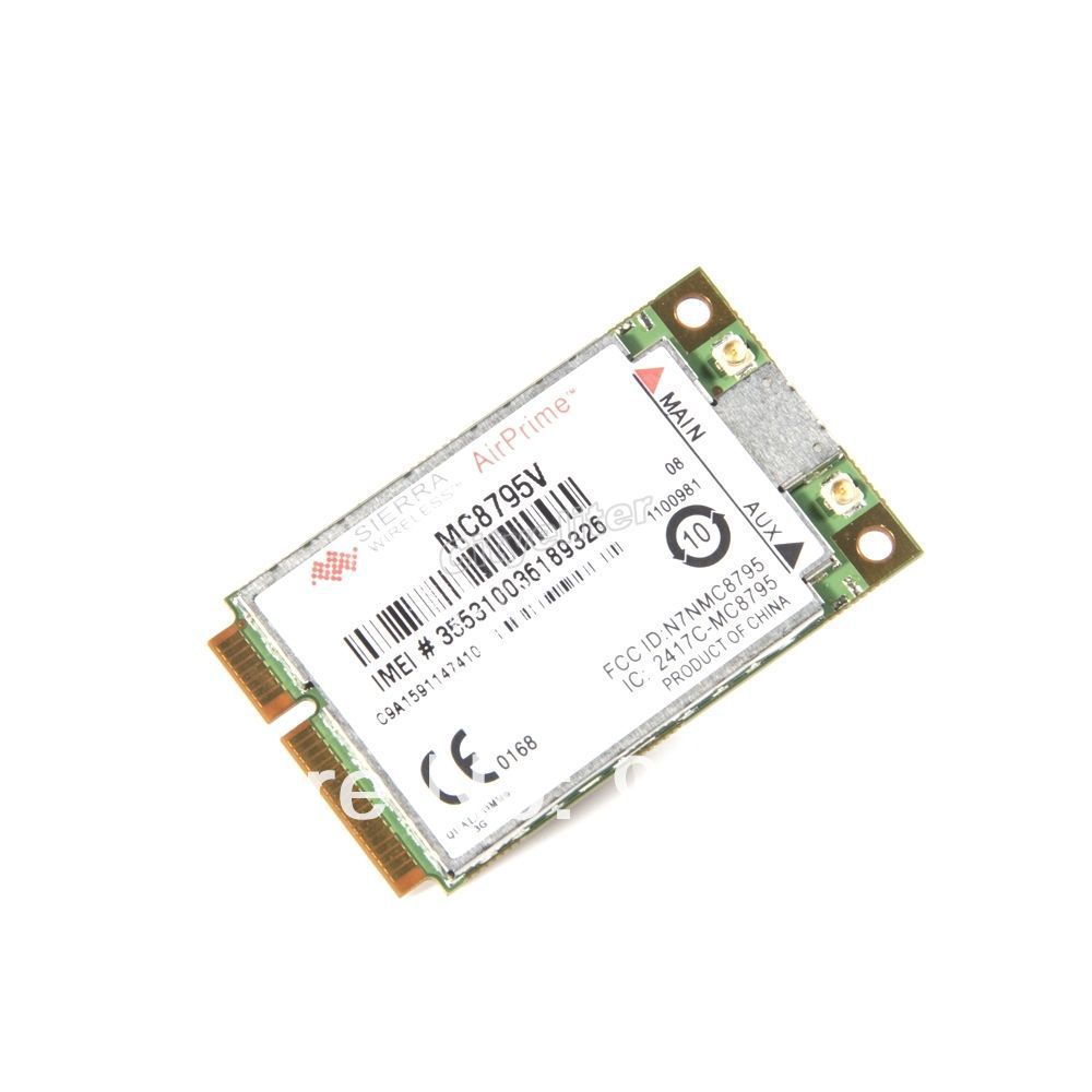 MC8795V Mini PCI-e 3G HSPA WWAN WLAN Wifi Card GPS for Acer Asus Toshiba Sony LG