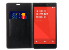 New Arrival Xiaomi Redmi Note Original Leather case For Xiaomi Hongmi Red Rice Note MTK6592 Octa