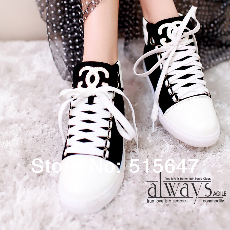 Women s Sneakers Lace Up Flats Oxfords Round Toe High Top Girl s School Tennis Shoes