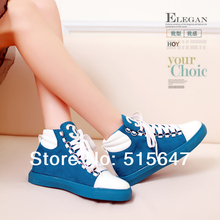 Women s Sneakers Lace Up Flats Oxfords Round Toe High Top Girl s School Tennis Shoes
