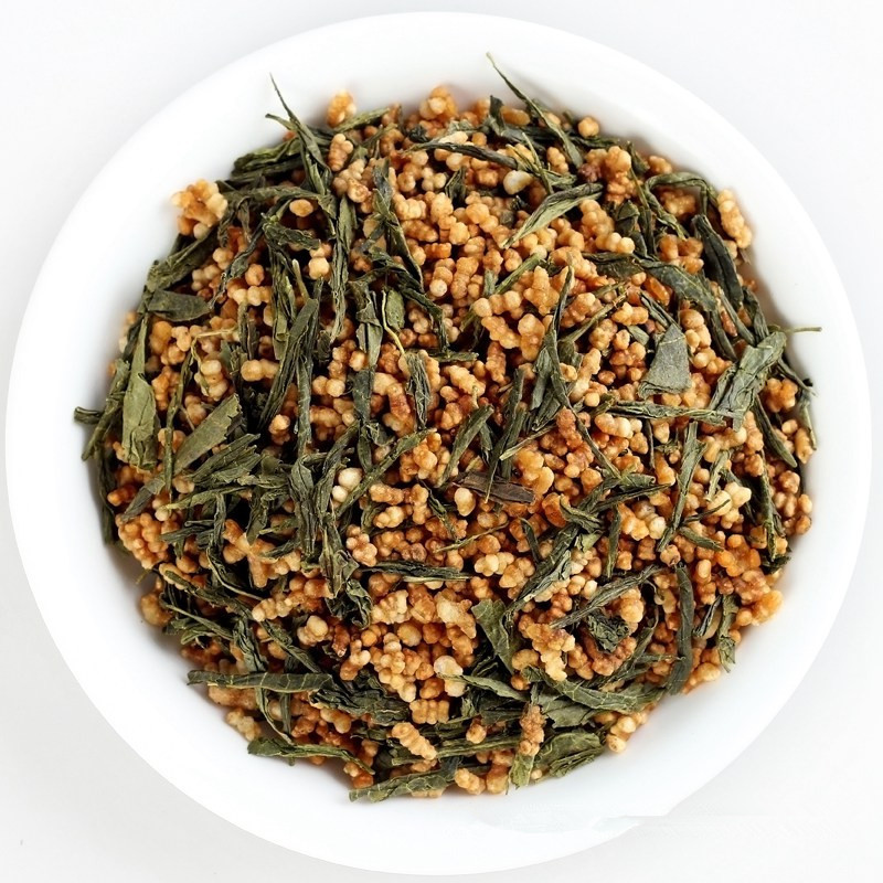 100g Premium Japanese Brown Rice Tea Green Tea Organic Natural Loose Tea Weight loss products rich