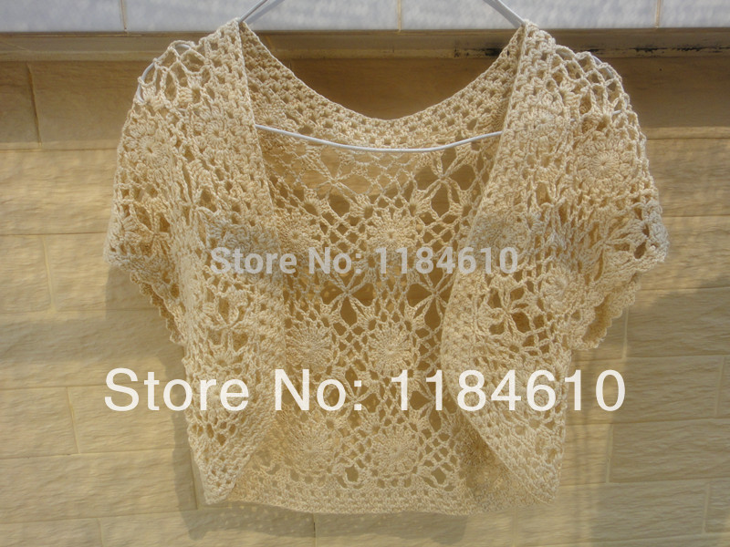 Bolero wedding jacket patterns