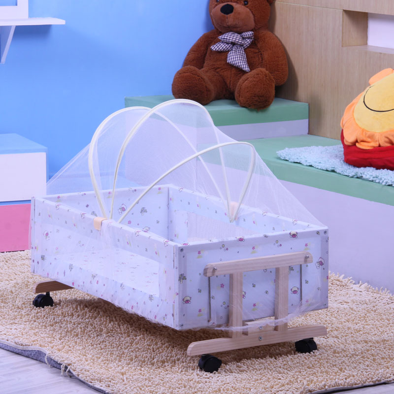 baby bed eco-friendly wood paint concentretor  baby bed cradle
