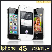 Original Iphone 4S mobile phone Unlocked 3 5 8MP Camera 3G WIFI GPS 16GB 32GB 64GB