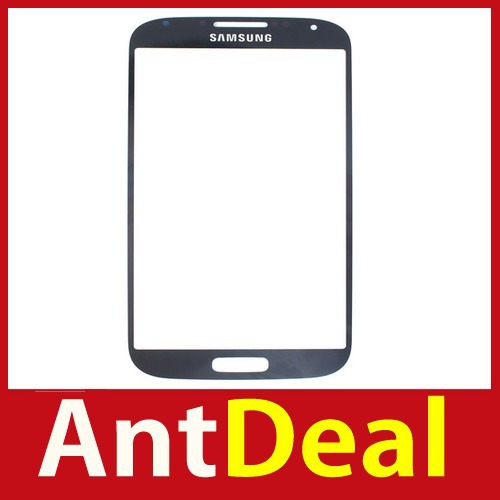upgrade AntDeal Replace LCD Outer Glass Lens Screen Parts for Samsung Galaxy S4 i9500 Blue 24