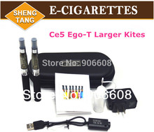 CE5 Kits 650mah 900mah 1100mah Electronic Cigarette E-cigarette  Kits Colorful Atomizer Colorful Battery 2 Kits in One Case