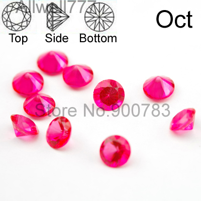 best quality 5mm birthstone floating charms Cupid stone October charms