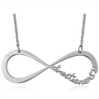 Free Shipping British popular one direction necklace 1D directioner Fashion Infinity Necklace Jewlery cheap wholesale