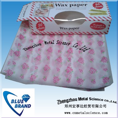 custom wax paper custom wax paper