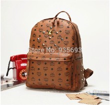 2014 New Design Leather Bag Hologram Backpack Preppy School Bag Backpack Fashion PU Zipper Bag