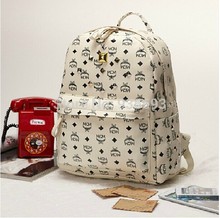 2014 New Design Leather Bag Hologram Backpack Preppy School Bag Backpack Fashion PU Zipper Bag