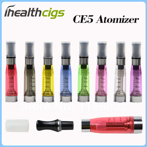 eGo CE5 Atomizer CE5 Clearomizer Vaporizer e Cigarette 1 6ml fit on eGo Series Battery 510
