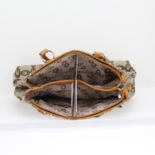A117 khaki G HOT  Special Offer PU Leather bags messenger bags 38x30cm women messenger bag