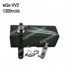 eGo-V2 Adjustable Voltage (3v-6v) 1300mAh Battery with LCD Screen and Mini Protank Atomizer Single E-cigarette Free Shipping