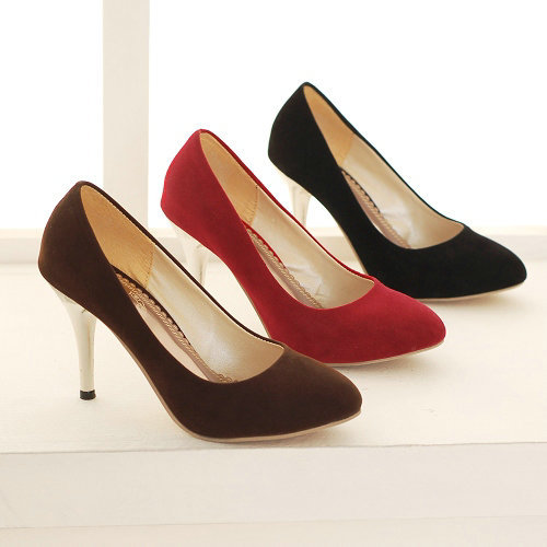 Big US Oversized 5 18 New 2014 Fashion shoes simple style Sexy high heels High heeled