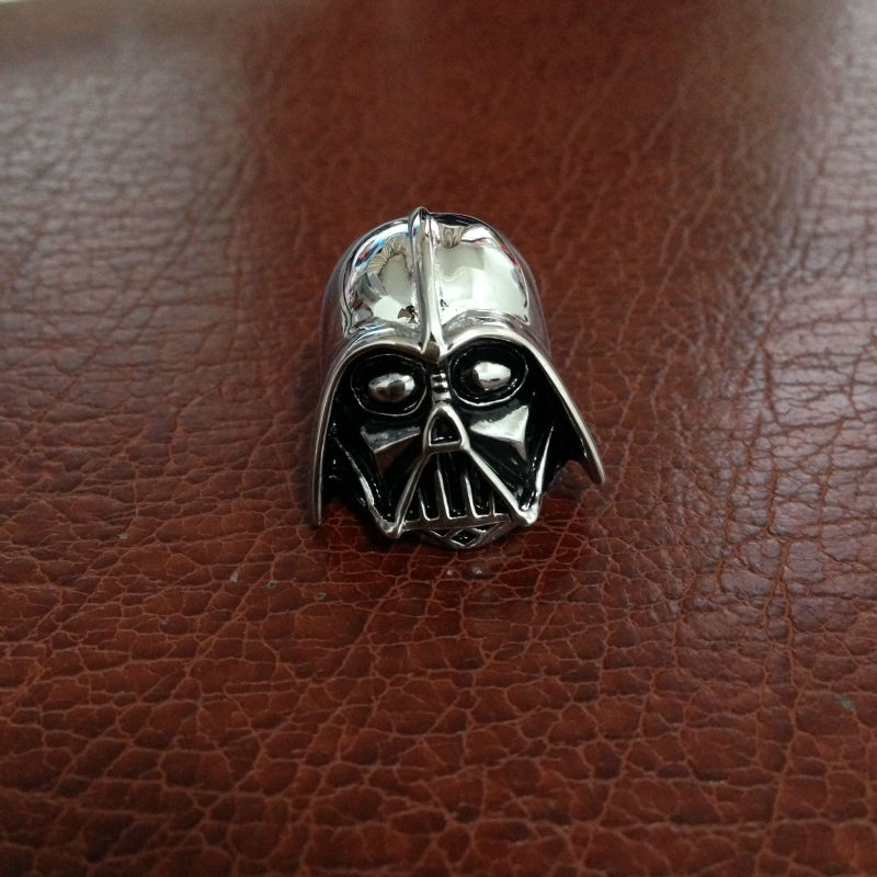 Black Silver Darth Vader Mask Helmet Dark Lord Sith Star Wars Men s Jewelry Brooch brooches
