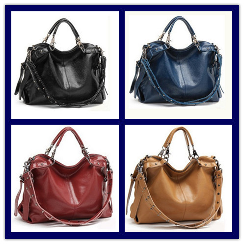  Women s Real Genuine Leather Totes Lady s Korean Designer Handbags Girl s Fashion leather
