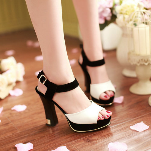2014 New Wedding shoes Platform peep toe sexy heel dress high heels party shoes women pumps