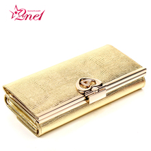 Fashion 2014 women’s wallet free shipping cowhide day wallet gold multi card holder genuine leather long design female wallet