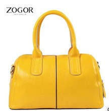 HOT New 2014 fashion Brief vintage first layer of cowhide genuine leather small women s handbag