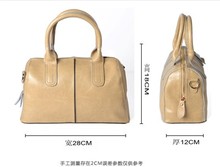 HOT New 2014 fashion Brief vintage first layer of cowhide genuine leather small women s handbag