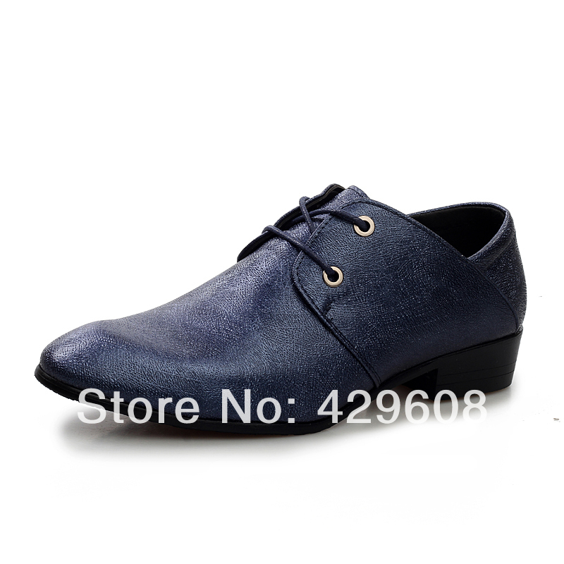 New 2014 Italian style mens shoes genuine leather mens dress shoes ...