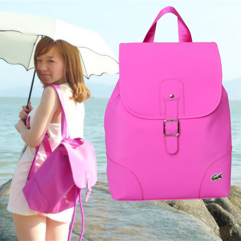 Free shipping fashion sport girl s bag pvc waterproof backpack college students backpack travel backpack