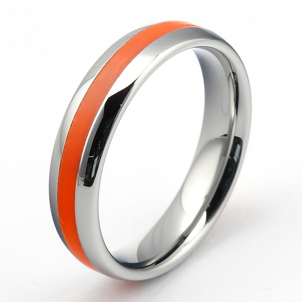 Wholesale Women Love Ring Tungsten Carbide Ring Wedding Electroplate ...