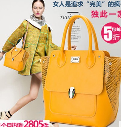 HOT new 2014 women s genuine leather handbag fashion trend of shoulder bag handbag messenger bag