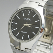 The Lowest Price Fashion Jewelry Black Surface Quartz Wrist Watch Men Brand New Free Shipping