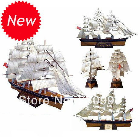 Craft craft Models Modeling Assembled paper Paper diy Toy DIY  Ship Paper kits Quality Top