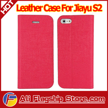 Newest 2014! Jiayu s2 MTK6592 Octa Core 2GB RAM 32GB ROM Phone Leather case, leather case for Jiyua s2,HK free shipping