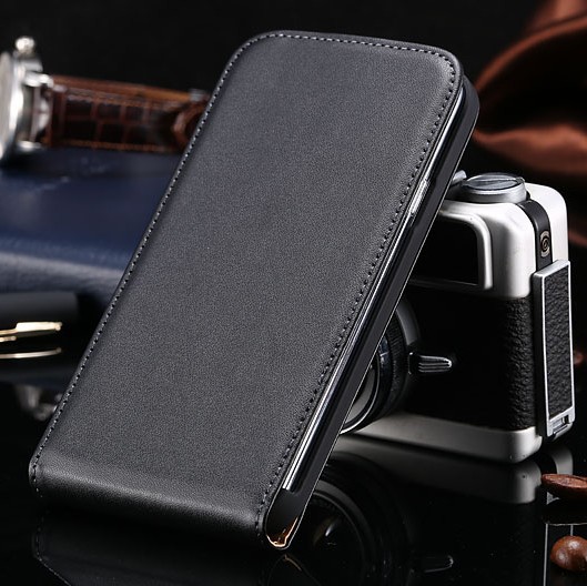 Luxury Vintage Genuine Real Leather Case for Samsung Galaxy SV i9600 Mobile Phone Accessories Flip Cover