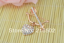 Free shipping  lot of 6pcs top quality fashion cupid brooch cupid corsage