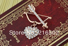 Free shipping lot of 6pcs top quality fashion cupid brooch cupid corsage