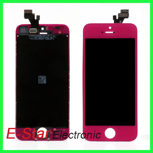 Mobile phone Spare parts lcd with digitizer assembly for iphone 5 Good price 
