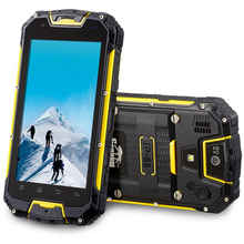 Original Unlock M8 Dustproof Shockproof Waterproof Android 4.2 Radio MTK6589 IP68 Rugged Waterproof phone GPS 3G Runbo X6