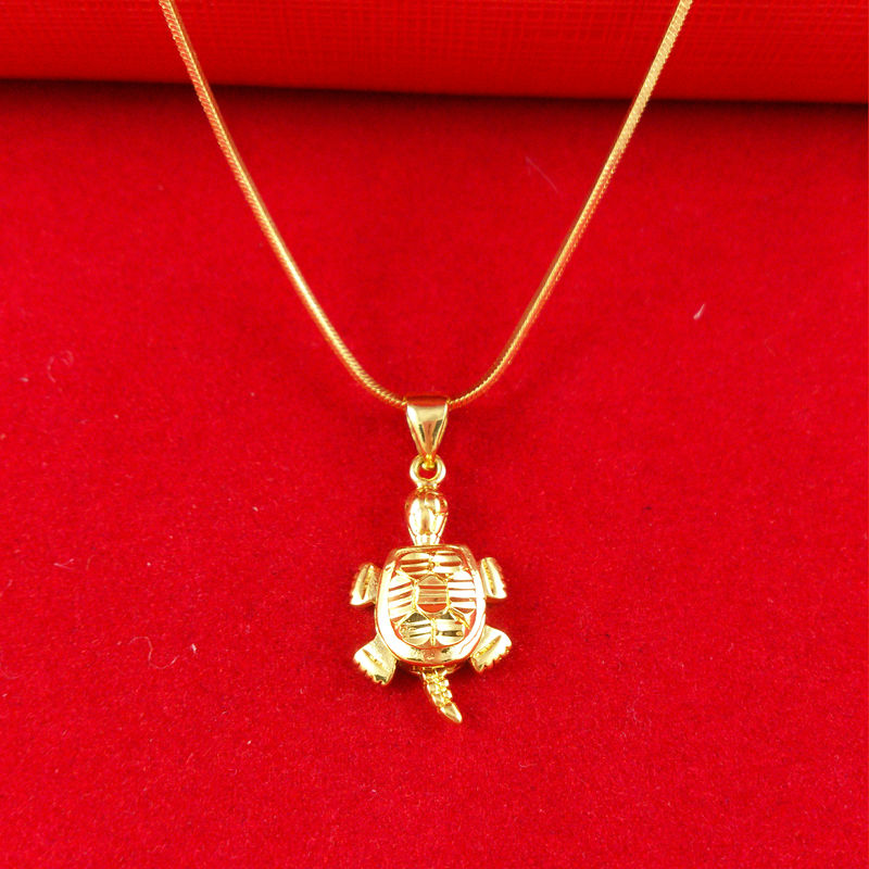 2014 New necklace Wholesale Free shipping 24k gold necklace animal sharped necklace pendant fashion men s