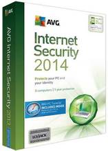 AVG Internet Security 2014 2013 Full-function 4Years /3PCs Anti-virus software(China (Mainland))