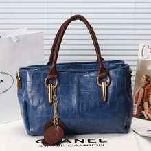 2014 new popular  fashion embossed stone pattern shoulder women messenger bag free shipping